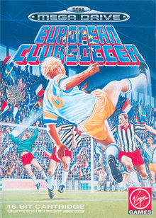 Sega Mega Drive – European Club Soccer – Complet – Bon état