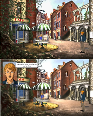 A person standing in front of a building

Description automatically generated